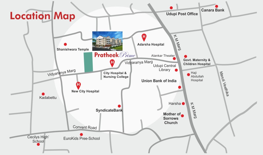Pratheek-Prime-location-Map